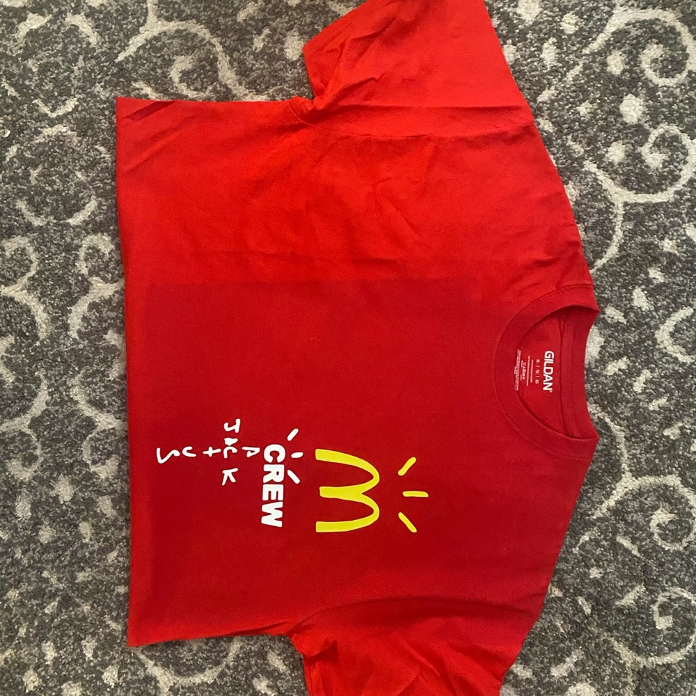 Travis Scott McDonald shirt